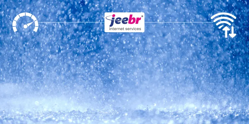 Weather-proof internet connectivity by Jeebr Internet in India