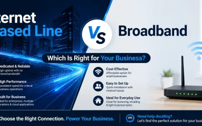 Internet Leased Line vs Broadband: Which Is Right for Your Business?